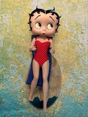 Betty Boop Porcelain Doll 12 Inch Vintage 1986 Danbury Mint